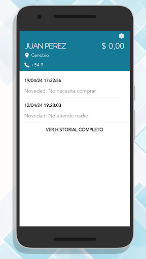 SDR Autogestion Screen 2