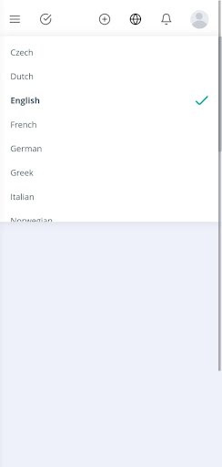 Android application BTV CRM screenshort