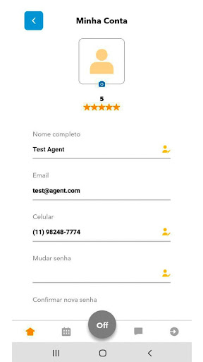 Android application Visite Agora Corretores screenshort