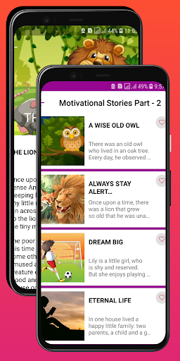 Android application Real Life Motivational Story screenshort