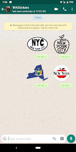 New York stickers for WhatsApp 1.0 APK + Mod (Paid for free / Free purchase) for Android