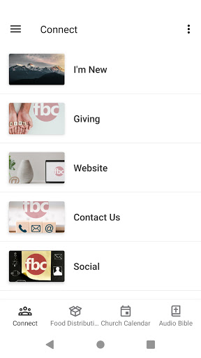 Android application fbcchanute screenshort