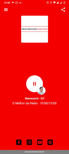 Android application Rádio Ministério Fogo Puro screenshort