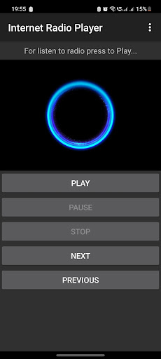 Android application Internet Radio Player lite screenshort