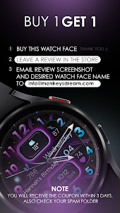 Dream 134 Colorful watch face