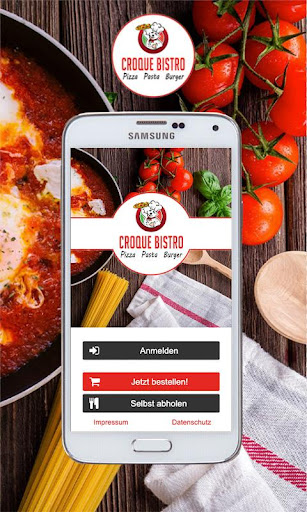 Android application Croque Bistro screenshort