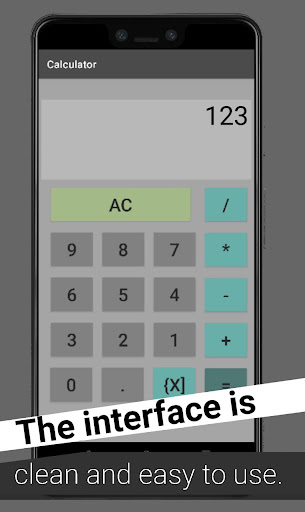 Basic Calculator Screen 2