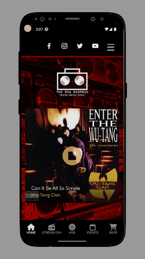 Android application RVA BOOMBOX screenshort