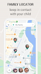 screenshot of KidControl. Family GPS locator