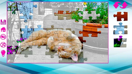 Big puzzles with cats