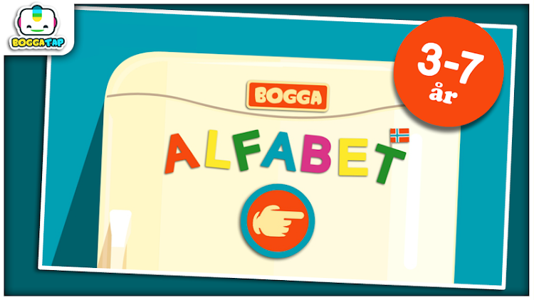 Bogga Alfabet norsk - for barn - 1.1.7 - (Android)
