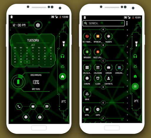 Screenshot of Strip High Style Launcher 2023