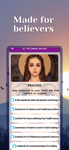 St Philomena Novena & Prayers Screen 3