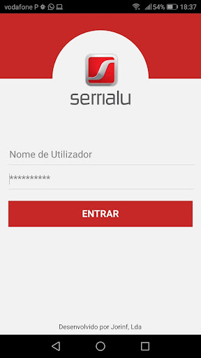 Android application Serrialu Tarefas screenshort
