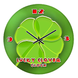 lucky clover clock icon