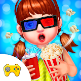 Family Friend Movie Night Out Party icon