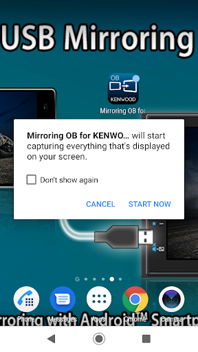 Mirroring OB for KENWOOD Screen 3