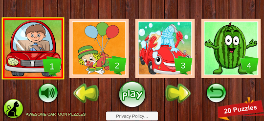 Awesome Cartoon Puzzles