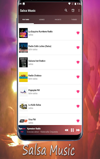 Salsa Music Screen 2