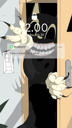 Cartoon Cat Horror Wallpaper