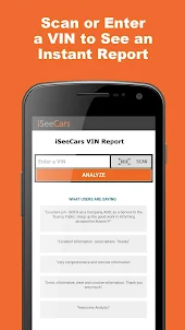 VIN Report for Used Cars