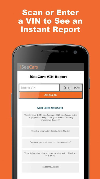 VIN Report for Used Cars - 1.43 - (Android)