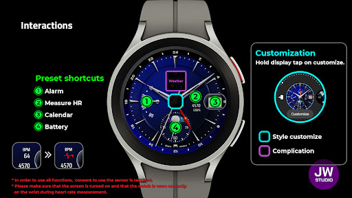 JW089 jwstudio watchface Screen 3