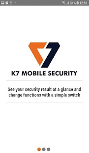K7 Mobile Security Screenshot