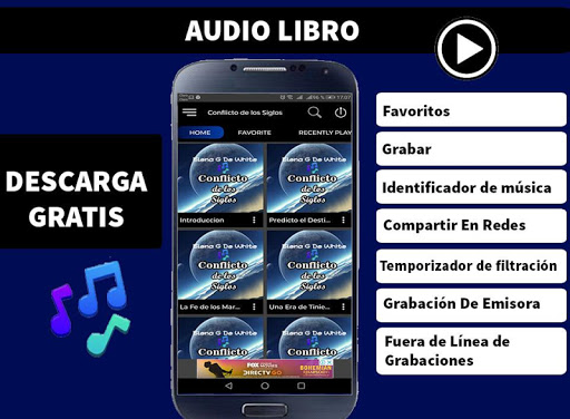 Android application Conflicto de los Siglos App screenshort