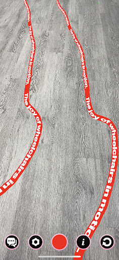 Android application Wheeltrails screenshort