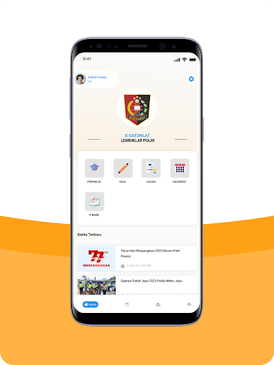 e-Satdiklat - Lemdiklat POLRI Screen 3