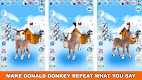 screenshot of Talking Donald Donkey Ice Fun
