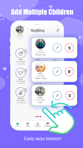 ItsyBitsy: Baby Tracker Screen 3