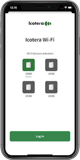 Icotera Wi-Fi optimization app Screen 2