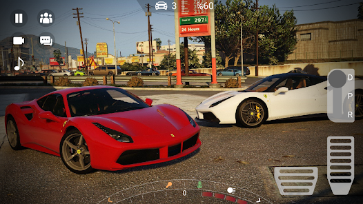 Supercars Extreme Ferrari 488 APK-MOD(Unlimited Money Download) screenshots 1