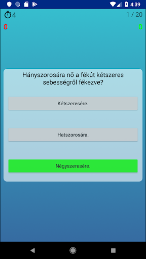 Kresz Műszaki Kvíz Screen 2