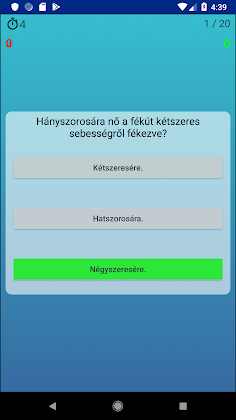 Kresz Műszaki Kvíz - Screenshot 2