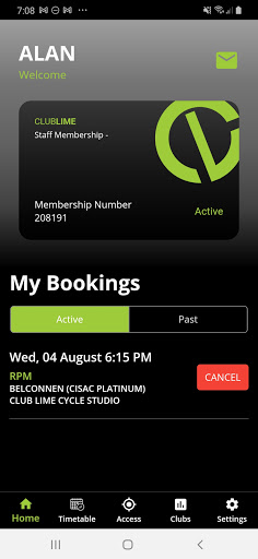 Club Lime Member ID Screenshot 1 - AppWisp.com