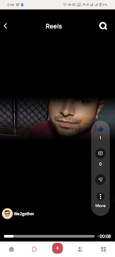 Android application We2gether screenshort