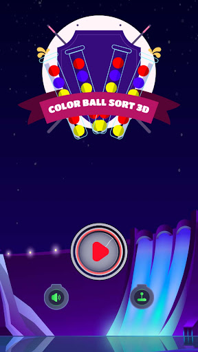 Android application Color Ball 3D - Sorting Puzzle screenshort