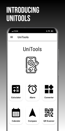 Android application UniTools screenshort