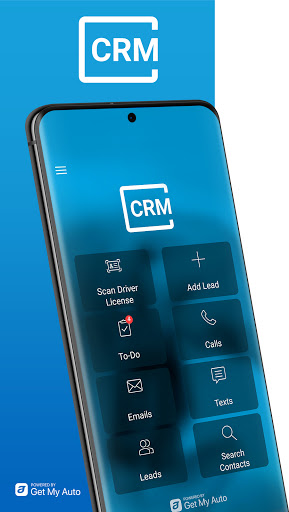 Android application CRM by Get My Auto screenshort