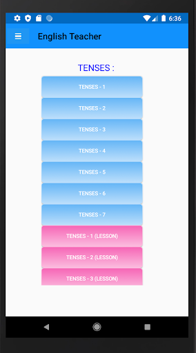 English Teacher Screen 3