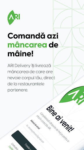 Android application ARI Delivery screenshort