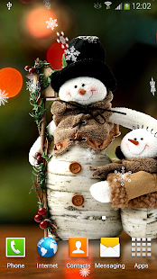 Snowman Live Wallpaper(圖1)-速報App