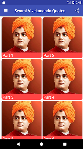 Android application Swami Vivekananda Quotes Offln screenshort