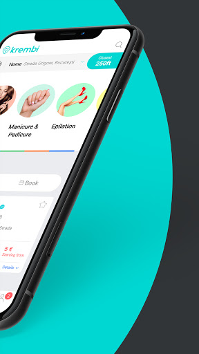 Krembi : Salon Booking Screen 2