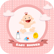 Baby shower card maker