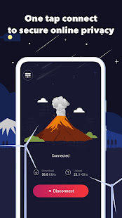 Volcano VPN: stable, unlimited 1.0.1 screenshots 2