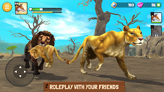 Game screenshot Animal Kingdoms: Wolf Sim MMO hack